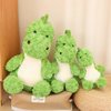 Cute Soft Dinosaur Stuffed Animals Dinosaur Plush Toys Dinosaur Plushies Throw Pillow Dino Hugging Cuddly Dinosaur Doll with Small Backpack Gift for Kids and Lovers in Birthday, Valentine (9-Inch)