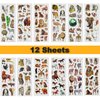 Creammuffin Stickers Party Supplies Kits for Toddlers, Children 3D Puffy Animal Stickers Tiger Sticker- Over 180 Stickers (Real Animal)