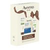 Aveeno Spa Day Gift Set, Full Body Skincare Set with Positively Radiant Face Scrub, Daily Moisturizing Body Lotion, & a Pair of Single-Use Skin Relief Hand Masks, Non-Comedogenic, 3 Items