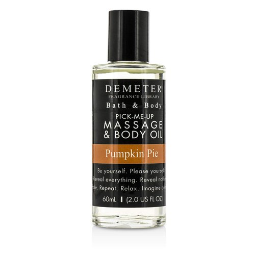DEMETER Pumpkin Pie Bath and Body Oil, Nourishing Massage Oils for Women and Men, Fragrance - Pumpkin Pie, 2 oz. Bottle
