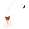 JW Pet Company Canvas Butterfly with Door Knob Teaser Catnip Toy