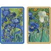 Caspari - Double Deck of Bridge Playing Cards, Jumbo Type, Van Gogh Irises