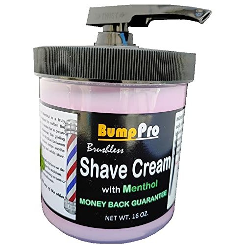 Brushless Shave Cream with Menthol
