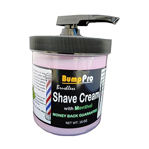 Brushless Shave Cream with Menthol