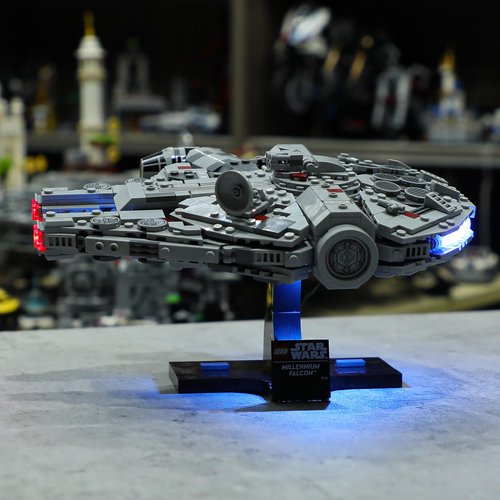 BRIKSMAX Led Lighting Kit for Lego-75375 Millennium Falcon - Compatible with Lego Star Wars Building Set- Not Include Lego Set