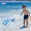 FUUY Amphibious Waterproof Remote Control Boat RC Car Monster Truck with Lights 4WD Gesture Hand Controlled Water Beach Pool Toys Kids Gifts for Boys Pool Toys Blue