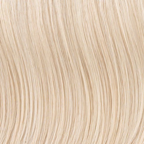 Toni Brattin Perfect Topper Color Platinum Blonde Hairpiece 8" Length Straight Top of Head Complete Crowne Coverage ChangeLite Heat Friendly Synthetic Wispy Bangs Snap Clips