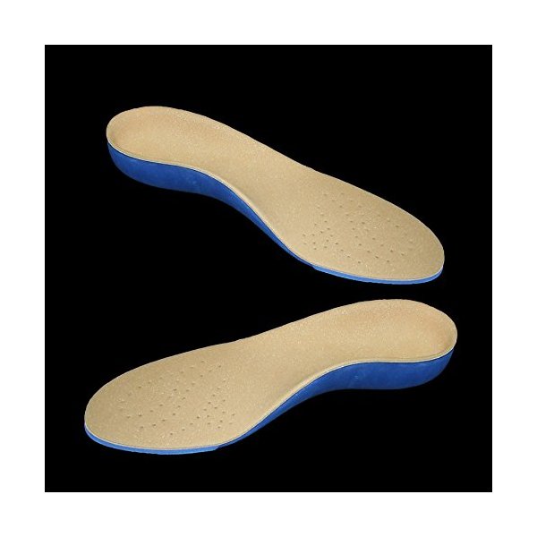 HappyStep Orthotic Arch Support Insoles Provide Firm and Customized Support for People with Diabetes, Arthritis, Flat Feet and Other Common Foot Problem (Men Size 11-12 or Women Size 12-13)