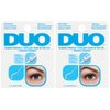 DUO Strip Lash Adhesive White/Clear, for Strip False Eyelash, 0.25 oz, 2-Packs