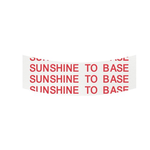 Sunshine Tape Sunshine to Base Hairpiece Wig Tape (108 Pieces) - Back Curve - Double Sided Adhesive Tape for Toupee Lace Front Wig Strong Hold Waterproof Strips