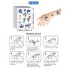 210Pcs Under the Sea Party Temporary Tattoos - Under The Sea Party Favors, Under the Sea Party Decorations, Whale Jellyfish Octopus Tattoo, 18 Sheets