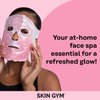 SKIN GYM Cryo Chill Ice Face Mask with Ice Beads - Ice Mask For Face with Custom Straps for Advanced Cold Therapy, Face Ice Pack for Dark Circles & Face Depuffer, Facial Care Spa Gifts for Women