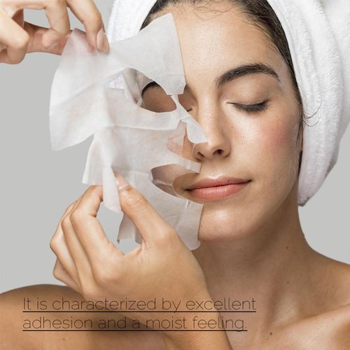 PS.PRETTYSKIN Jeju Tangerine Vitamin C Facial Mask Sheet (Pack of 10) with Panthenol + Adenosine + Niacinamide for Moisturizing, Soothing, Korean skincare