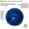 Champion Sports Extreme Series Soccer Ball, Size 3 - Youth League, All Weather, Soft Touch, Maximum Air Retention - Kick Balls for Kids Under 8 - Competitive and Recreational Futbol Games, Blue