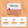 The Honey Pot Company - Herbal Pads for Women - Organic Incontinence Daytime Pads w/Wings. Infused w/Essential Oils for Cooling Effect & Postpartum Essentials. Feminine Care - FSA & HSA - 16ct.