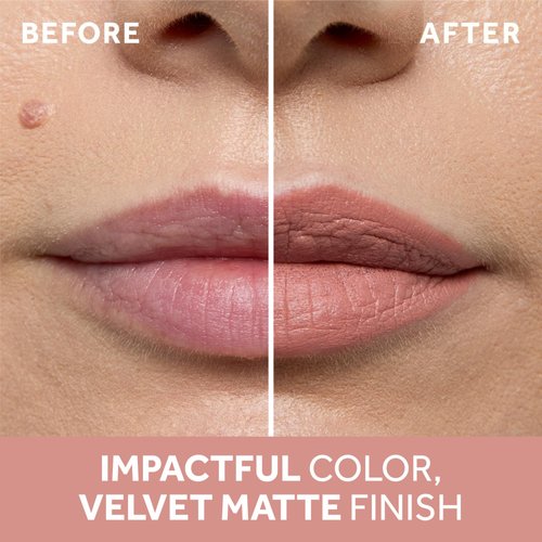 No7 Pro Artist Muse Matte Lipstick - Nourishing Lip Makeup with High-Impact Color - Long Lasting Lipstick with a Hydrating, Non-Sticky Formula - Modern Nude Chic (0.11 oz)