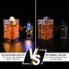 LIGHTAILING Light for Lego- 76422 Diagon Alley: Weasleys' Wizard Wheezes - Led Lighting Kit Compatible with Lego Building Blocks Model - NOT Included The Model Set