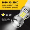 PHINLION 3200 Lumens 3157 LED White Bulb, 6000K Super Bright 3056 3156 3057 4114 4157 LED Bulb for Backup Reverse Lights and DRL Daytime Running Lights, Pack of 2
