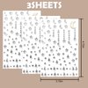 NOOEPC Face Gems Hair Gems, Self Adhesive Face Jewels Festival Accessories Star Moon Drop Rhinestones for Halloween Makeup, Rhinestone Stickers for Face, Eye, Makeup