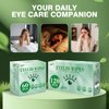 60PCS Tea Tree Oil Eyelid Wipes – Individually Wrapped Eye Lid Cleaning Wipes，Soothing For Sensitive Eyes, Stay Hydrated Lid Wipe