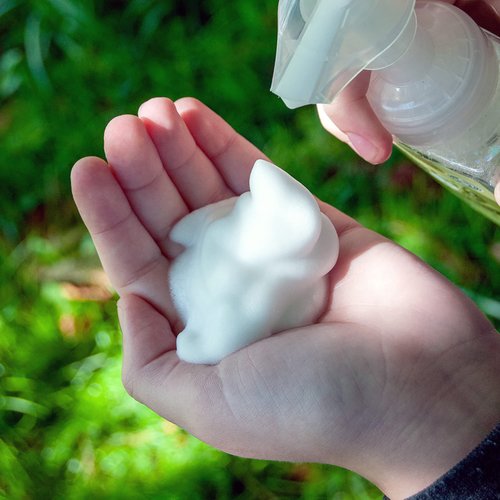 Moon Valley Foaming Hand Soap Refill Pouch, Two-Pack Mint Lavendar Soap, Vegan and Non-GMO, Environmentally Friendly Option