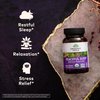 ORGANIC INDIA Peaceful Sleep Herbal Supplement - Deep Sleep Aid, Herbal Sleep Aid for Adults, Natural Sleep Aid Without Melatonin, Supports Sleep Cycles, USDA Certified Organic, Non-GMO - 90 Capsules