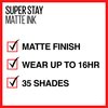 Maybelline Superstay Matte Ink Liquid Lipstick 3 Piece Gift Set