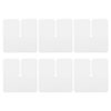 Beavorty 6pcs Hair Extension Protection Plate Heat Shield Guards for Hair Extension Hair Extension Heat Shield Hair Extension Protector Hair Glue Protector Hair Extensions Tools
