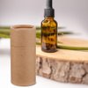 GLEAVI Empty Kraft Paper Jar Tube 15Pcs Round Paperboard 30ml Essential Oil Bottle Packaging Box Cardboard Deodorant Containers Brown Lipstick Boxes