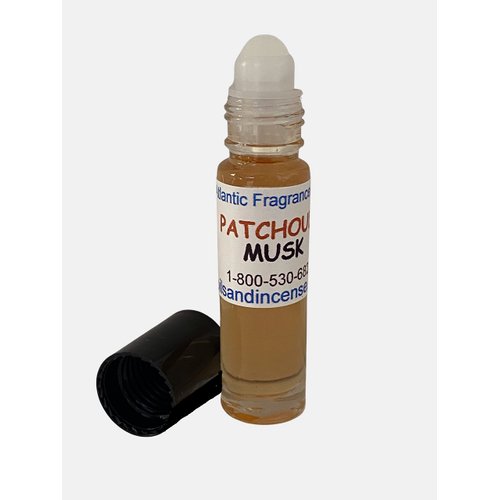 Patchouli Musk, 1/3 oz. roll-on body oil