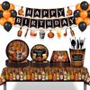 RODASON Whiskey Party Tablecover Plastic Whiskey Theme Birthday Tablecloth Aged to Perfection Birthday Party Decorations Supplies, Multi Color