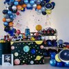 Felice Arts Outer Space Party Balloons kit Space Party Supplies Decoration for Birthday Party Baby Shower Solar System Party
