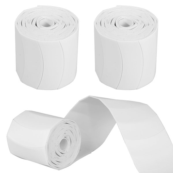 Foam Eye Pads for Eyelash Extensions Lash Extensions Eye Pads PreCut Foam Tape Under Eye Pads Easy to Tear Waterproof for Women Under Eye Supplies Beauty Tools for Pro Salon and Individual(white)