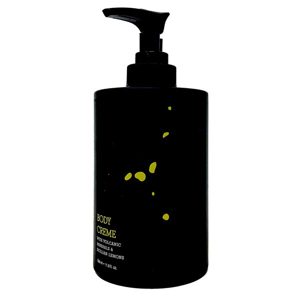 RAPSI, FRANCOFONTE BARONESSA CALI, SICILY, ITALY E.Vulcano Body Crème 11.8 Ounces – Body Lotion with Copper, Magnesium, and Zinc - Sicilian Lemons and Volcanic Minerals