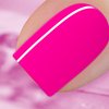 BURANO Gel Nail Polish, Gel Gel Polish 15ml Gel Colors Gel Neon Gel Soak Off UV Led Nail Lamp Gel Polish 1 Bottle 0.5 Oz Nail Art DIY Home Hot Color Nails (Hot Pink 692)