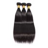Selina Brazilian Virgin Hair Straight 10 12 14Inch (100g/3.52Oz,Natural Black Color) Human Hair Weave 100% Unprocessed Human Hair Bundles Straight Remy Hair Extensions (10" 12" 14", Straight)