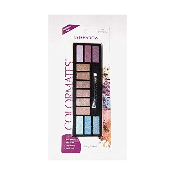 Eye Shadow Garden Party - Rich, Smooth, Natural Finish, 1 pc,(ColorMates)