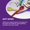 Spoons in a Case, Card Games for Kids - Spoons Game, Deck of Cards, Fun Family Games for Kids and Adults, Playing Cards, Game Night, Travel Games, 3-6 Multi-Player Card Game, Games for Adults, Ages 7+