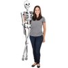 ZH-SKEL6 Party Supplies, 6 ft, White, black