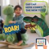 Gemini&Genius Dinosaur Toys Tyrannosaurus Rex Puppets with Audio Support, Dinosaurs Hand Puppet Halloween Scary Toys Role Play and Party SuppliesToys for Kids 3-12 Years Old