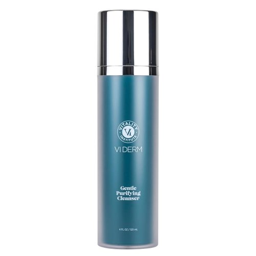VI Derm Hydrating Gentle Purifying Cleanser, For Daily Use with Aloe Vera, Antioxidants, and Willow Bark Extract, 4 Fl Oz / 120 mL