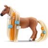 Schleich Horse Club Sofia's Beauties 18-Piece Horse Beauty Set - Horse Rider Kim and Horse Figurine with Brushable Styling Hair Plus Bead and Clip Accessories, Gift for Boys and Girls Ages 5 and up