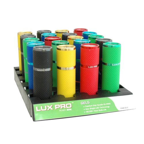 Lux-Pro Glow-In-The-Dark LED Flashlight