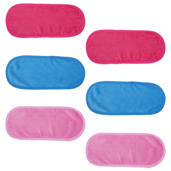 YEEPSYS Makeup Remove Face Towels,Reusable Makeup Remover cloths,Microfiber Cleansing Towel for Face, Mascara, Eyeliner, Foundation, Lipstick (Mixed color-6PC)