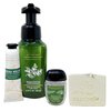 Bath & Body Works Aromatherapy Eucalyptus Spearmint - 3 Pack - Hand Soap, Hand Cream and Hand Gel with a Natural Oats Sample Soap.