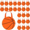 Shihanee Sport Party Favor Bags Ball Themed Party Goody Candy Bags Sport Game Treat Bags Baseball Football Basketball Soccer Non Woven Gift Bags Sport Theme Party Supplies (Basketball,50 Pcs)