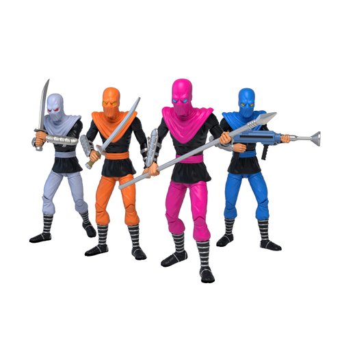 The Loyal Subjects Teenage Mutant Ninja Turtles The Foot Clan BST AXN 5-inch Action Figure 4-Pack