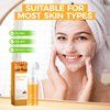 Silvercell Turmeric Facial Cleanser, Turmeric Face Wash, Glow Wash Facial Cleanser Easy to Use, Foaming Facial Cleanser Deep Cleaning Turmeric Foaming Face Wash Moisturizing for All Skin (1)