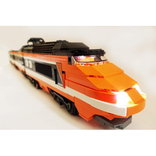 LED Lighting Kit for Lego Horizon Express Train Set 10233 (Lego Set NOT Included)