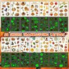 EMOME Thanksgiving Fall Tattoos for Kids, Bulk Party Favors Decorations Supplies Autumn Tattoos, Thanksgiving Games Fillers Prizes for Fall Festival Decor Activities (56PCS)